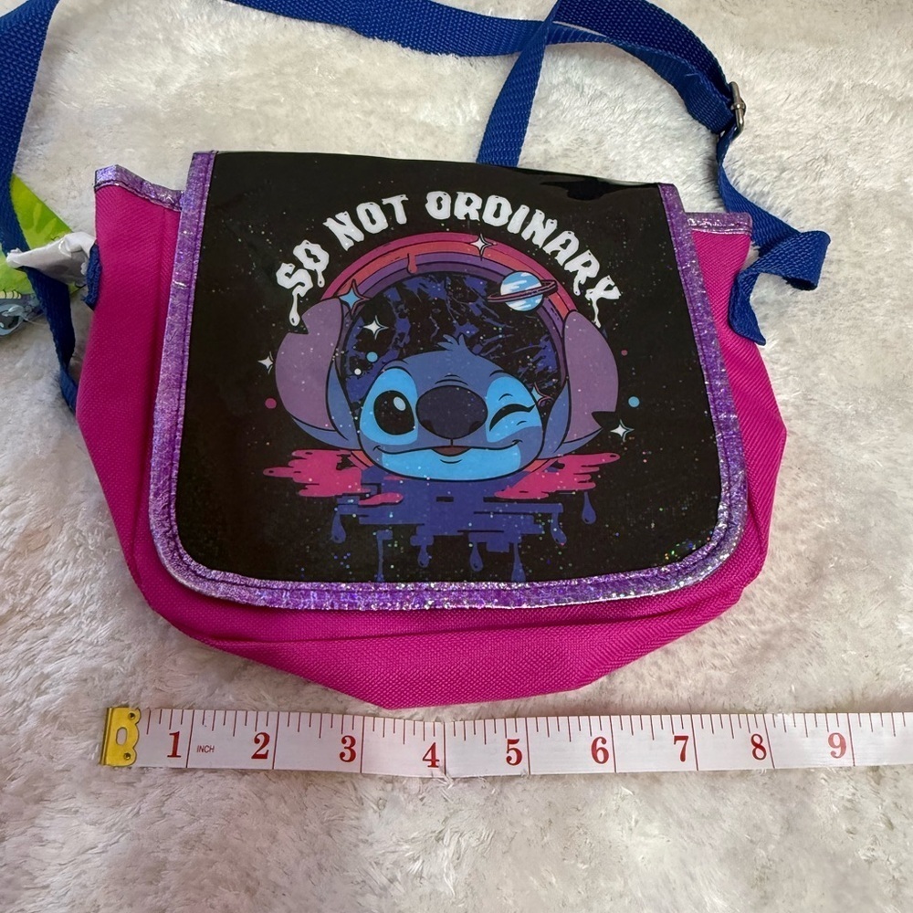 Disney Stitch Kids Bag - Black, Blue, Purple - Picture 4 of 6